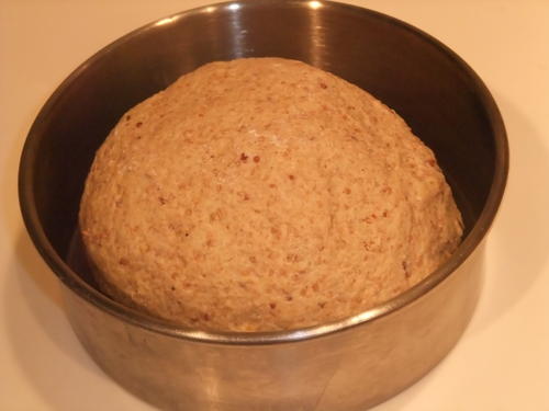 dough in tin dough in tin