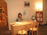 Ikuko on the phone