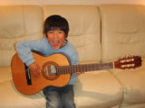 Ryo plays guitar